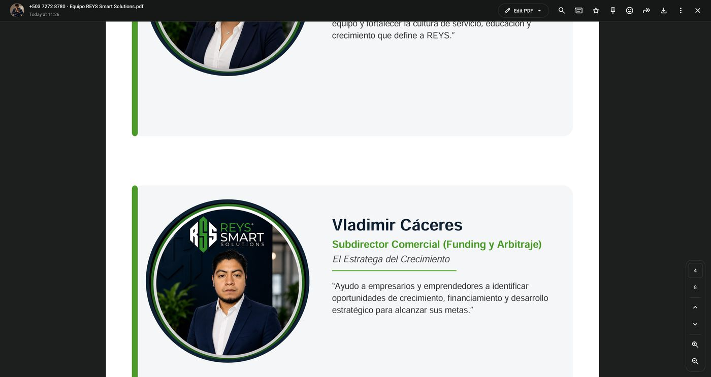 Somos REYS Smart Solutions - Nuestro equipo